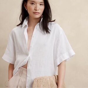 The Boxy Linen Shirt